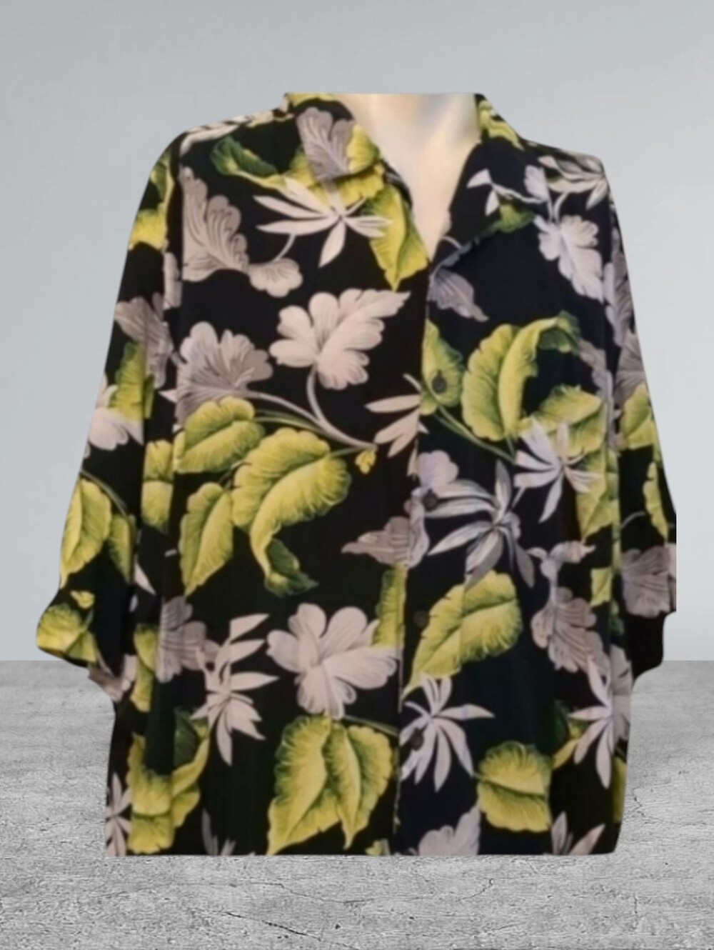 COPY - George tropical print shirt size 3XL
